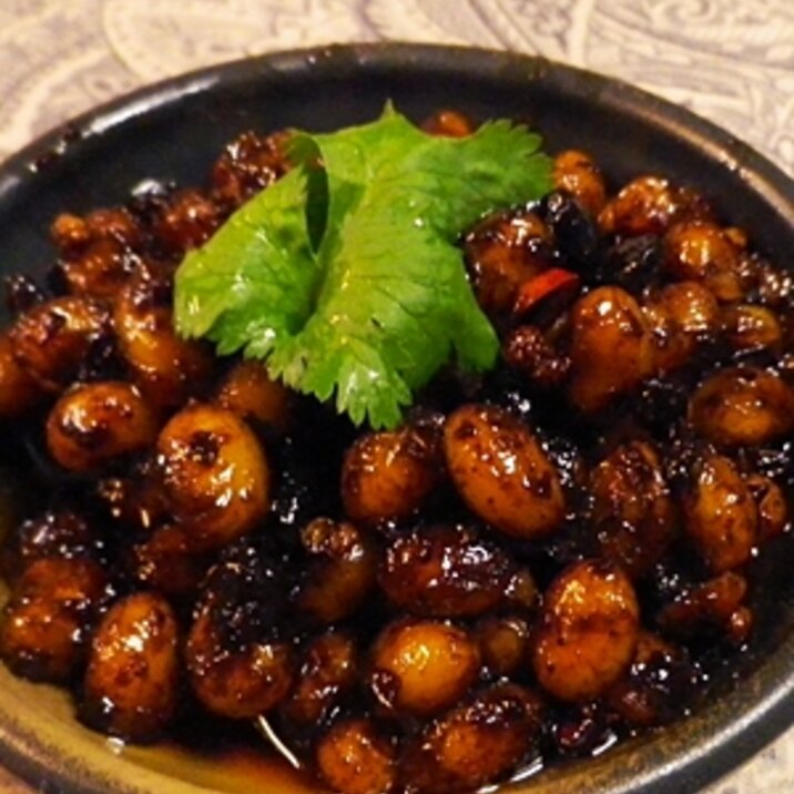 超簡単 水煮大豆の激辛豆板醤煮 レシピ 作り方 By Leopoo 楽天レシピ